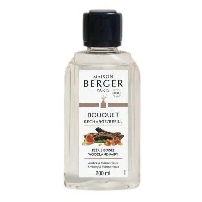 Klare Maison Berger Bouquet Nachfüllflasche mit schwarzem Verschluss