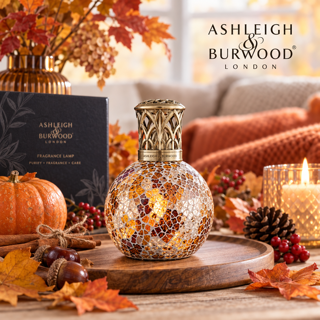 Ashleigh & Burwood Duftlampe in herbstlicher Dekoration