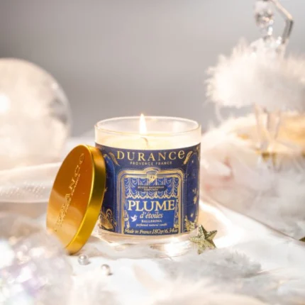Duftkerze Sternenfeder 180g – Produktansicht