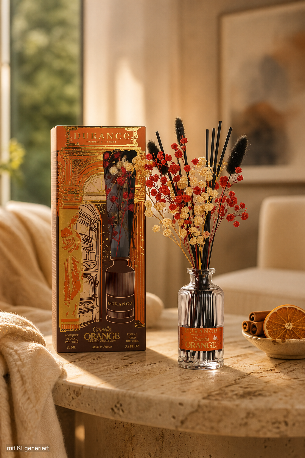 Duftstrauss 95 ml Zimt-Orange von Durance – Produktansicht