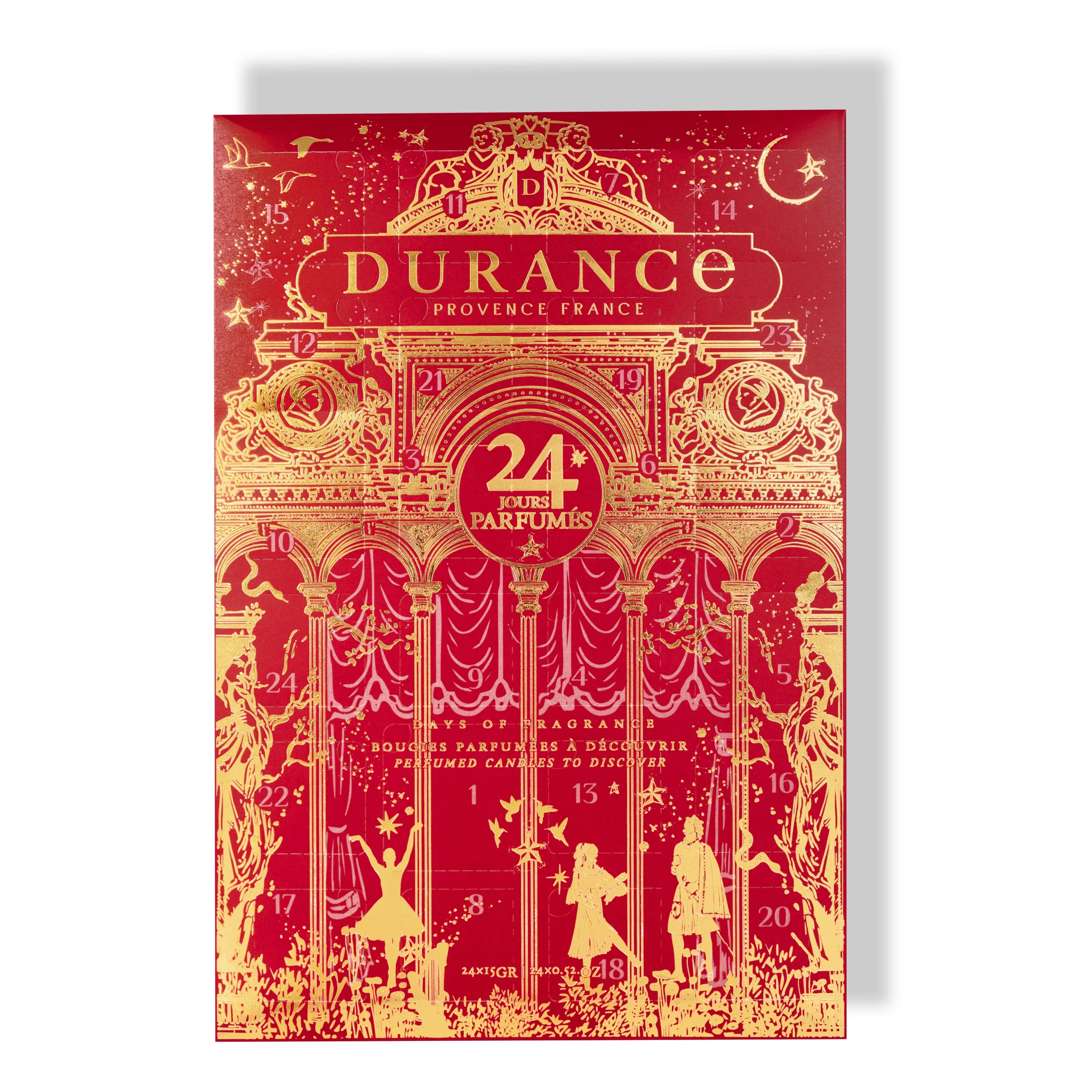 Durance Adventskalender 2026 mit 24 Duftkerzen – Optimiertes Produktbild Durance Adventskalender 2026 mit 24 Duftkerzen – Hauptansicht