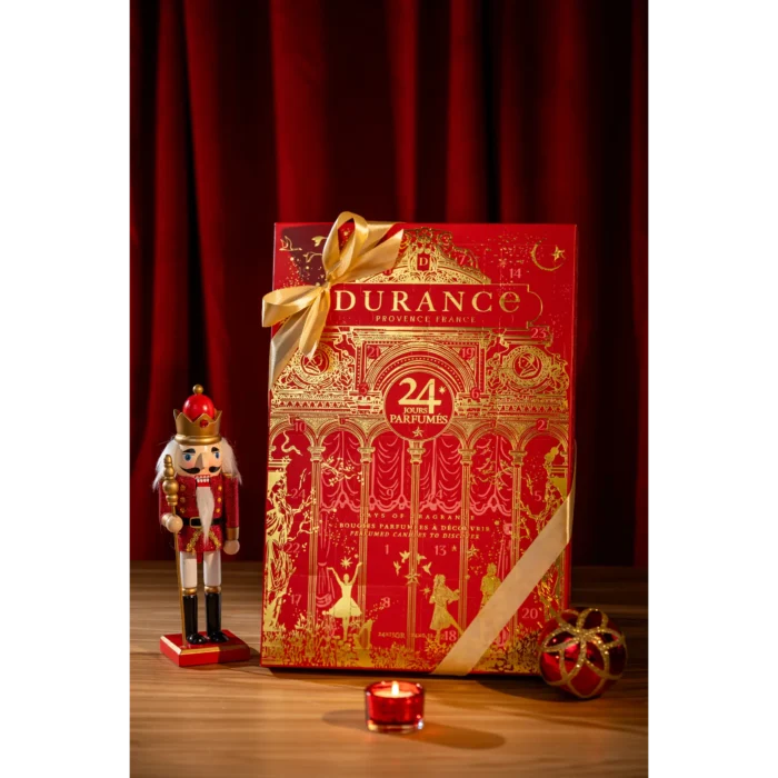 Durance Adventskalender 2026 mit 24 Duftkerzen – Produktansicht