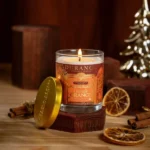 Natürliche Duftkerze 180g Zimt-Orange von Durance – Produktansicht