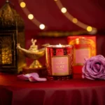Natürliche Duftkerze 300g Edelrose Sultane von Durance – Produktansicht