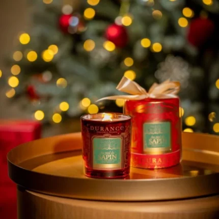 Natürliche Duftkerze 300g Tannenbaum von Durance – Produktansicht