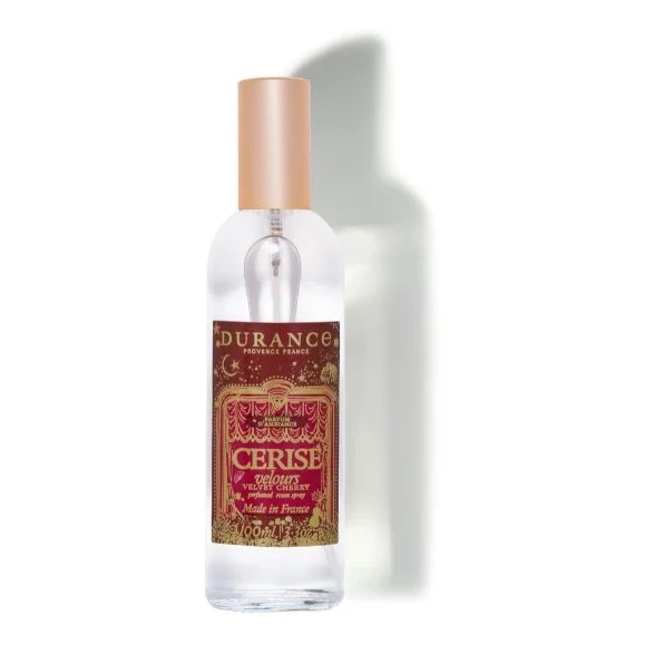 Raumspray 100 mL Samtige Kirsche von Durance – Optimiertes Produktbild Raumspray 100 mL Samtige Kirsche von Durance – Hauptansicht