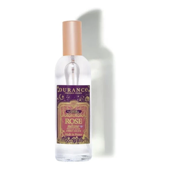 Raumspray Edelrose Sultane 100mL von Durance – Optimiertes Produktbild Raumspray Edelrose Sultane 100mL von Durance – Hauptansicht